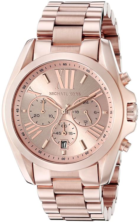 michael kors bradshaw watch rose gold review|Michael Kors ritz chronograph.